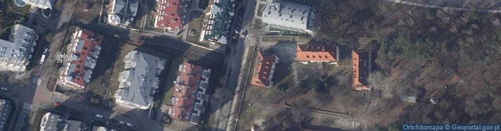 Zdjęcie satelitarne DW Grodek