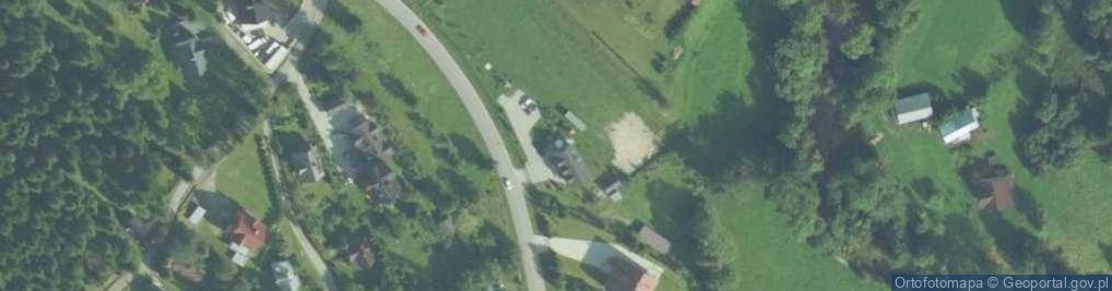 Zdjęcie satelitarne Gorczański Domek