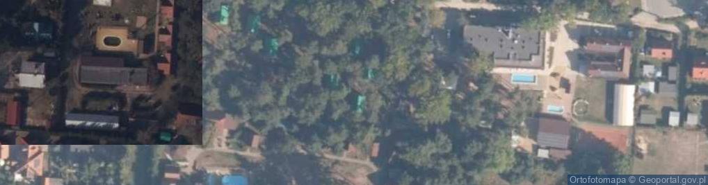 Zdjęcie satelitarne Grześ