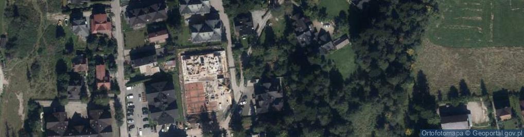 Zdjęcie satelitarne Klaudynka