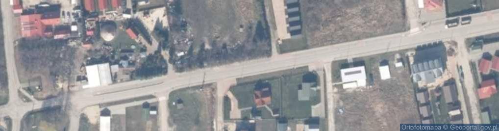 Zdjęcie satelitarne Kolorowe domki