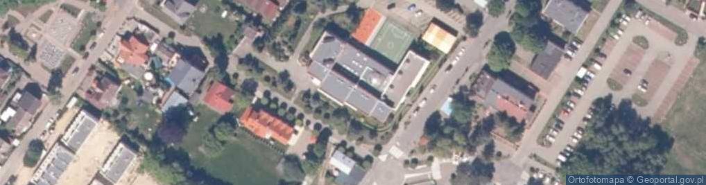 Zdjęcie satelitarne Leśna Przystań