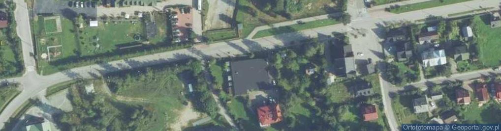 Zdjęcie satelitarne Nadzamcze
