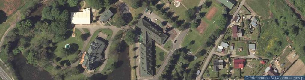 Zdjęcie satelitarne Ośrodek Konferencyjno Wypoczynkowy Pałac Olszanica