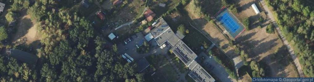 Zdjęcie satelitarne Ośrodek Rehabilitacji i Wypoczynku Perła Borów