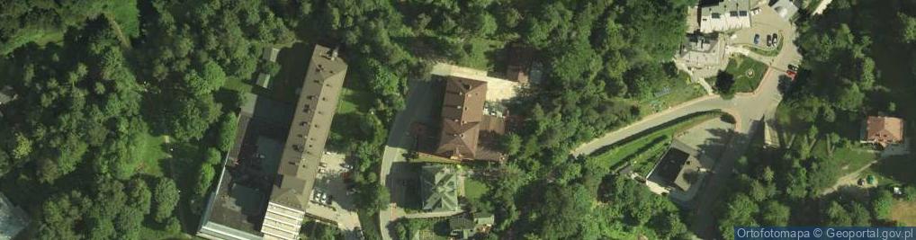Zdjęcie satelitarne Ośrodek Szkoleniowo Wypoczynkowy Galicya