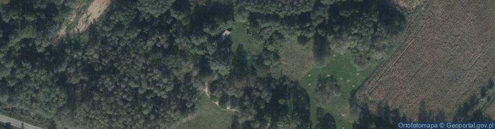 Zdjęcie satelitarne Ośrodek Szkoleniowo - Wypoczynkowy Kraina Nad Tanwią