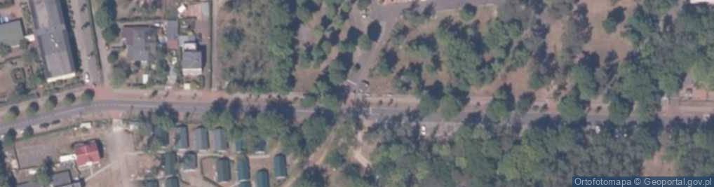 Zdjęcie satelitarne Ośrodek Wczasów KWP w Szczecinie