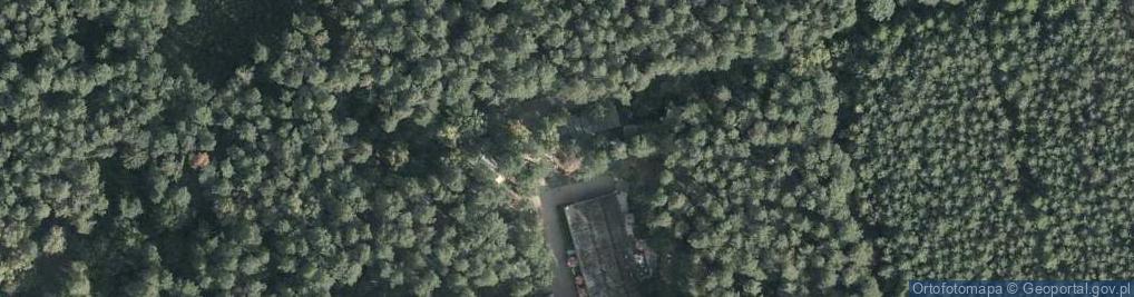 Zdjęcie satelitarne Ośrodek wczasowy Wrzos w Wielonku