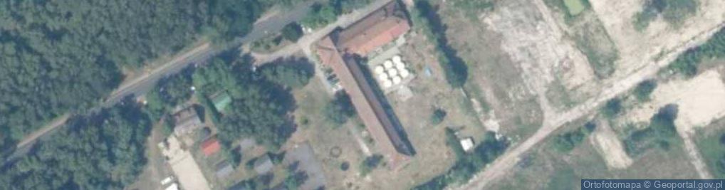 Zdjęcie satelitarne Ośrodek Wypoczykowy Żółty Dworek