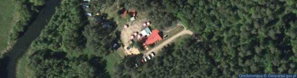Zdjęcie satelitarne Ośrodek Wypoczynkowo-Turystyczny Perła Krutyni