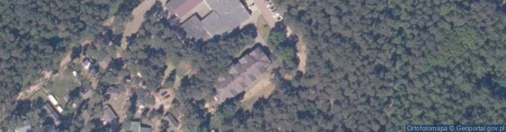 Zdjęcie satelitarne Ośrodek Wypoczynkowy Bagińscy Spa