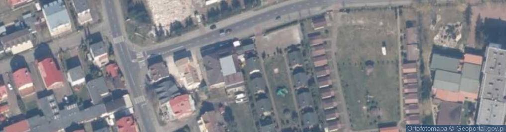 Zdjęcie satelitarne Ośrodek Wypoczynkowy Lazur