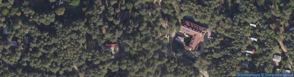Zdjęcie satelitarne Ośrodek Wypoczynkowy Sokół