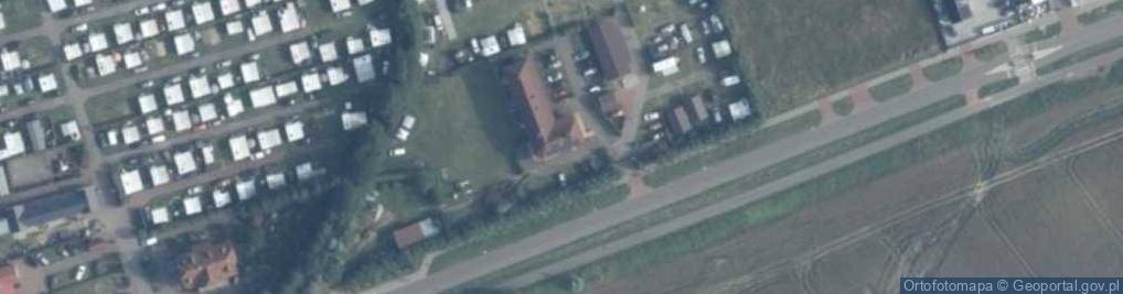 Zdjęcie satelitarne Ośrodek wypoczynkowy "Złote Piaski"