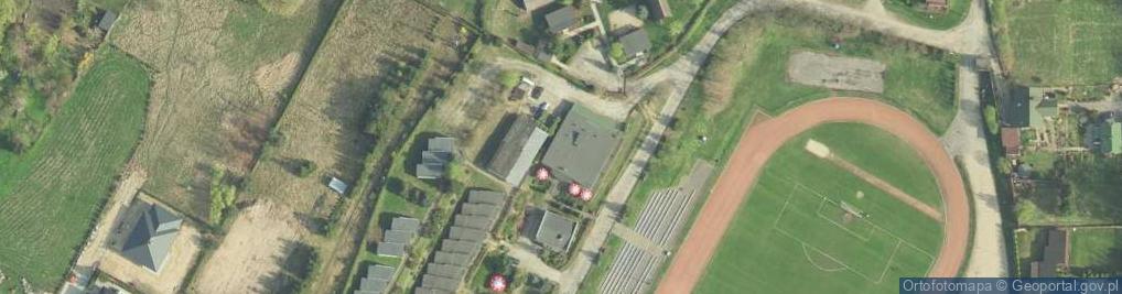 Zdjęcie satelitarne OW Tęcza