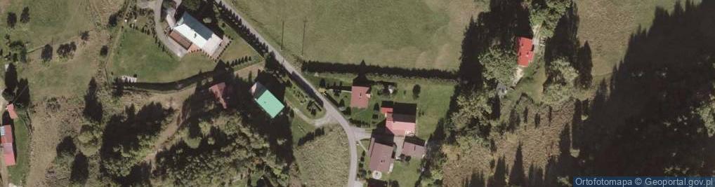 Zdjęcie satelitarne Pensjonat Warszawianka