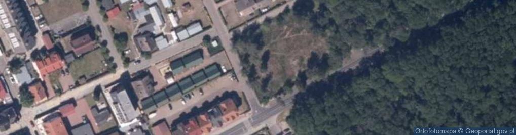 Zdjęcie satelitarne SUS domki