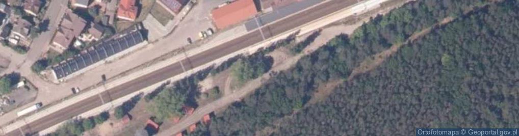 Zdjęcie satelitarne Trygław