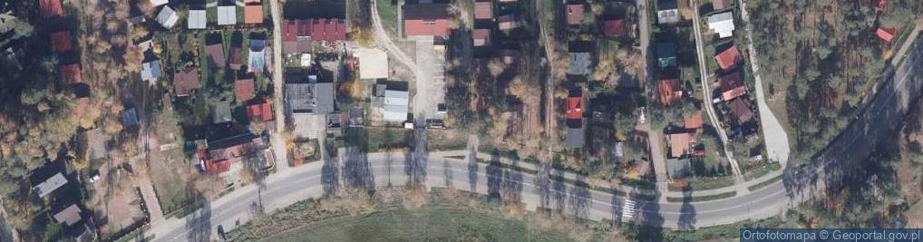 Zdjęcie satelitarne Zespołu Szkół Technicznych w Chełmie