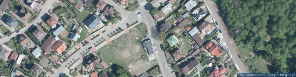 Zdjęcie satelitarne Paczkomat InPost AUG02BAPP