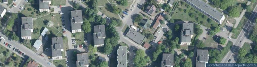 Zdjęcie satelitarne Paczkomat InPost AUG05M