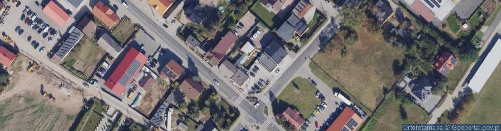 Zdjęcie satelitarne Paczkomat InPost BAD02N