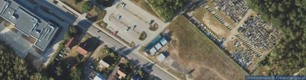 Zdjęcie satelitarne Paczkomat InPost BAN03M