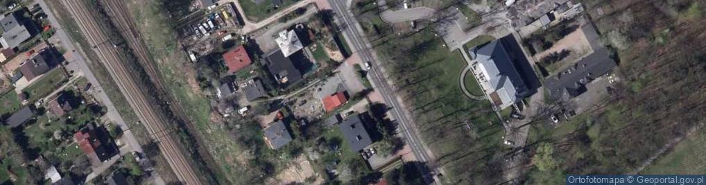 Zdjęcie satelitarne Paczkomat InPost BBI13BAPP