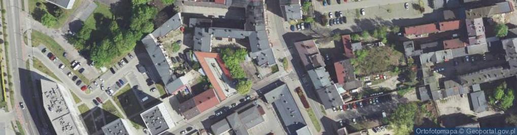 Zdjęcie satelitarne Paczkomat InPost BED07N