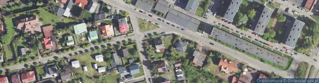 Zdjęcie satelitarne Paczkomat InPost BED10M