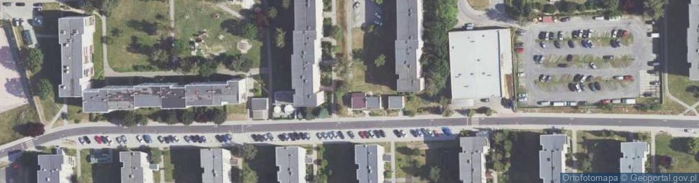 Zdjęcie satelitarne Paczkomat InPost BGT02BAPP