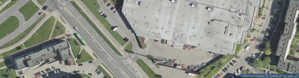 Zdjęcie satelitarne Paczkomat InPost BIA08A