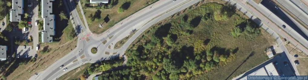 Zdjęcie satelitarne Paczkomat InPost BIA17BAPP