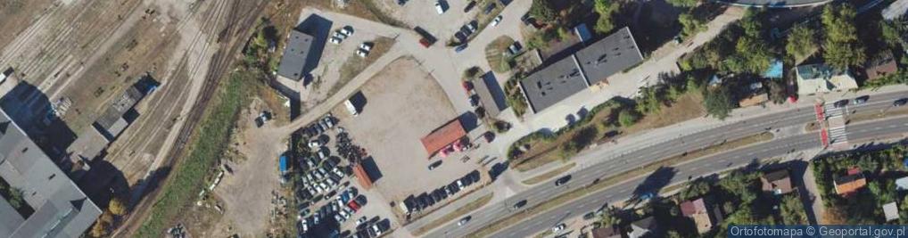 Zdjęcie satelitarne Paczkomat InPost BIA28N