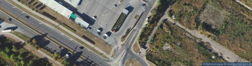 Zdjęcie satelitarne Paczkomat InPost BIA32M