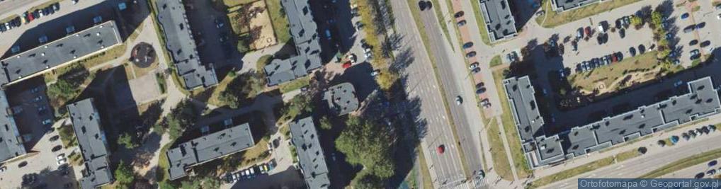 Zdjęcie satelitarne Paczkomat InPost BIA47M