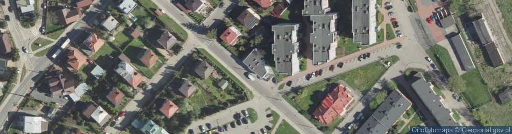 Zdjęcie satelitarne Paczkomat InPost BIA84M