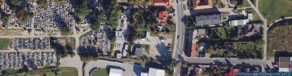 Zdjęcie satelitarne Paczkomat InPost BKU02M