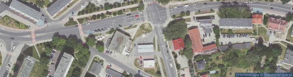 Zdjęcie satelitarne Paczkomat InPost BOL01A