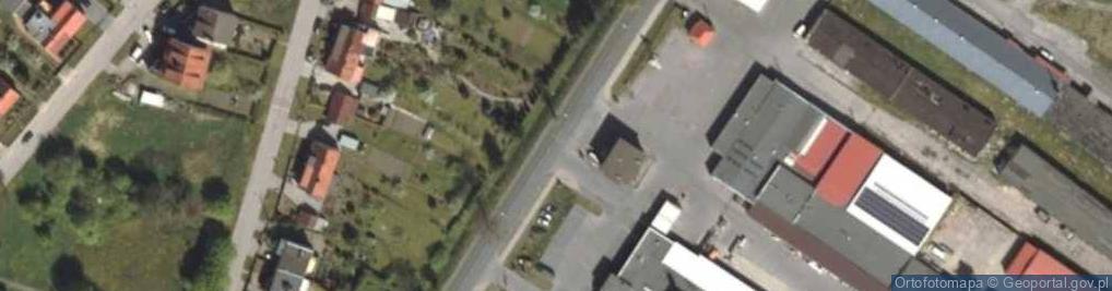 Zdjęcie satelitarne Paczkomat InPost BRA01A