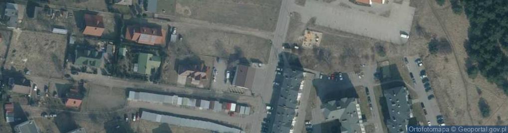Zdjęcie satelitarne Paczkomat InPost BRD01N
