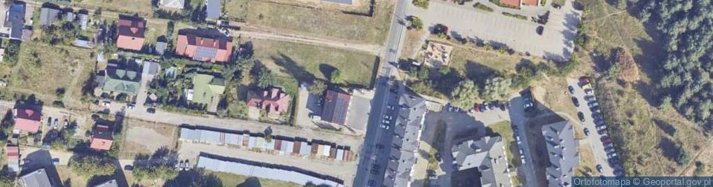 Zdjęcie satelitarne Paczkomat InPost BRD01N