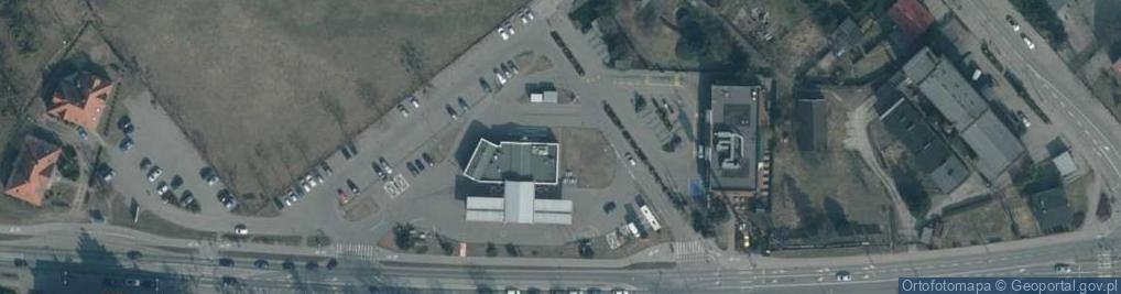 Zdjęcie satelitarne Paczkomat InPost BRD02M