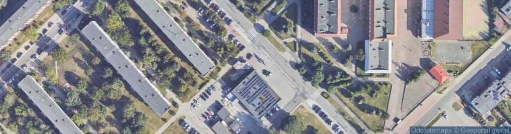 Zdjęcie satelitarne Paczkomat InPost BRD04BAPP