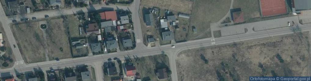Zdjęcie satelitarne Paczkomat InPost BRD09M