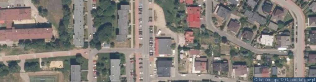 Zdjęcie satelitarne Paczkomat InPost BRN05M