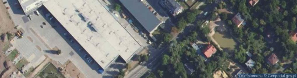 Zdjęcie satelitarne Paczkomat InPost BRW01N