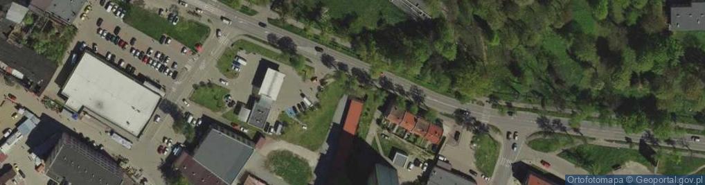 Zdjęcie satelitarne Paczkomat InPost BRZ12M