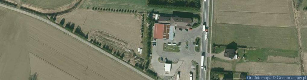 Zdjęcie satelitarne Paczkomat InPost BTK01BAPP